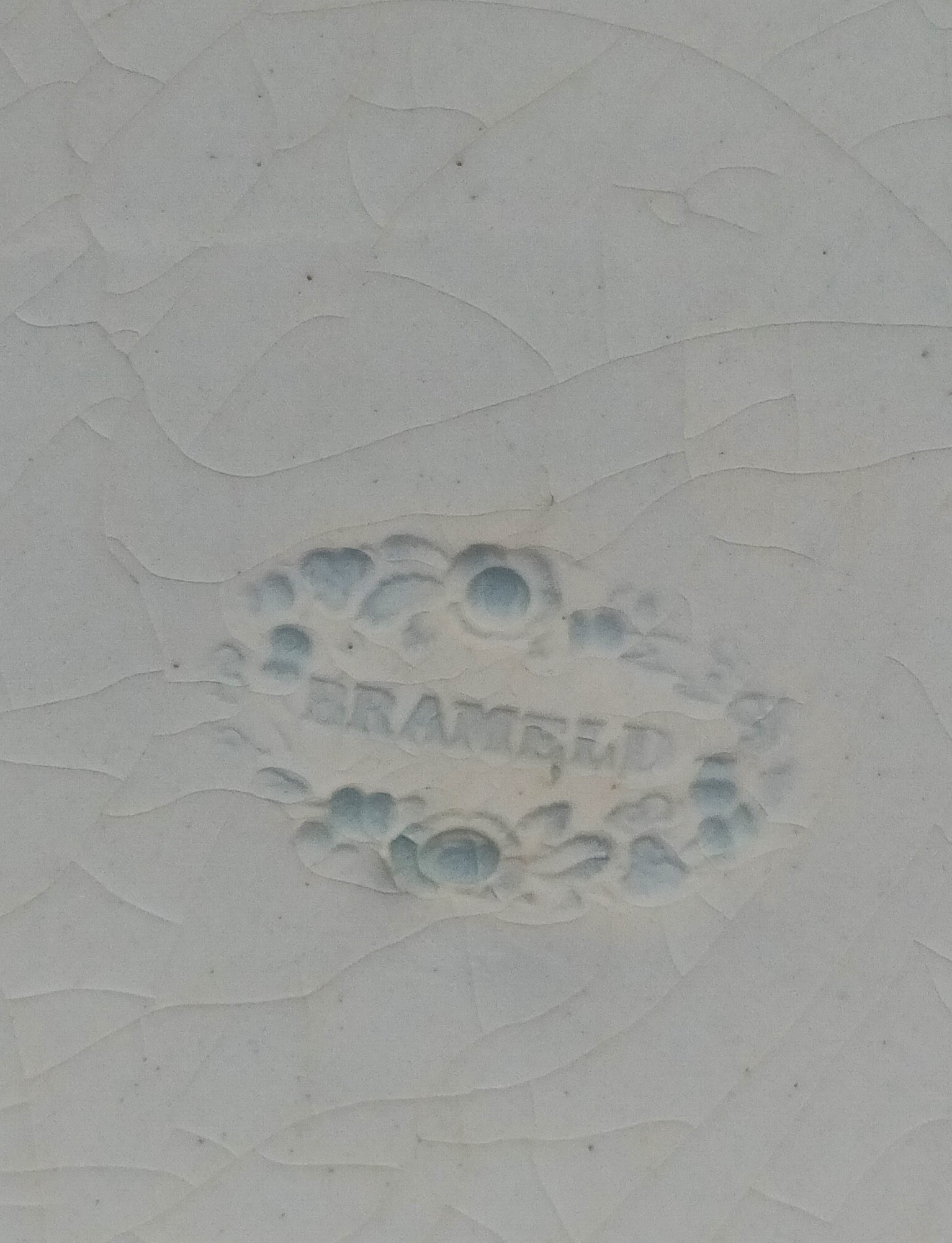 Antique English Georgian Blue & White Transfer Plate ~ "Returning Woodman" ~ Brameld & Co. - Image 3